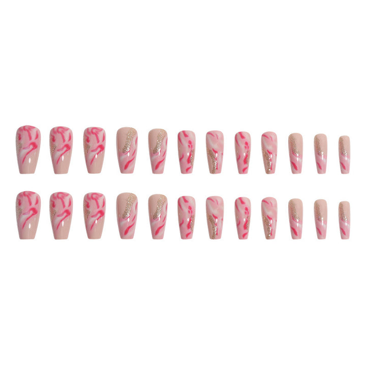 Marble Design Nail Art Kalsten