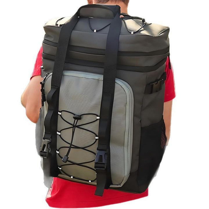Insulated Multi-Compartment Backpack Cooler