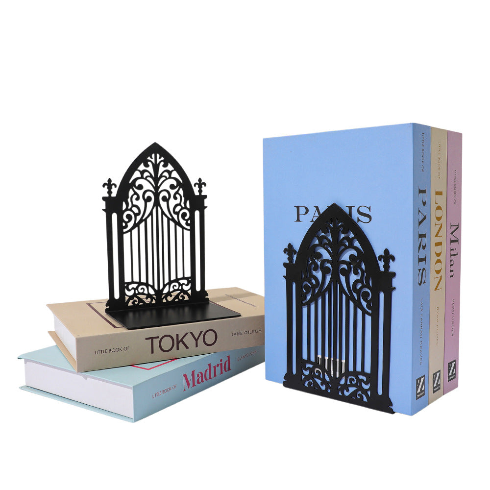 Decorative Gothic Arch Bookends