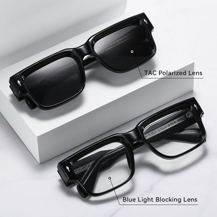 Women's sunglasses in modern, angular design Kalsten