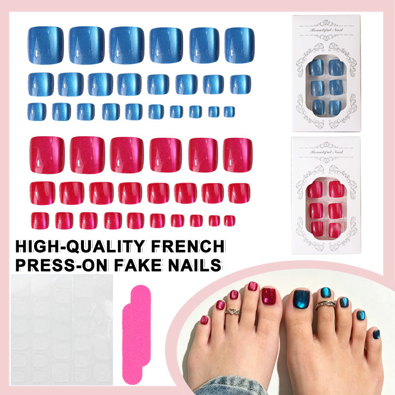French Tip Press-On Nail Set Kalsten