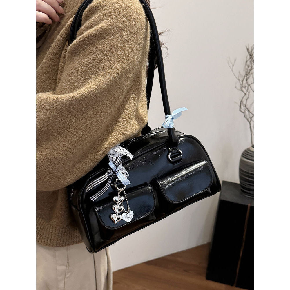 Elegant Dual-Pocket Handbag Kalsten