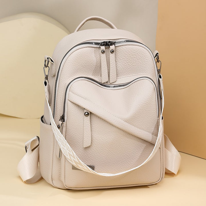 Stylish Leather Backpack Kalsten