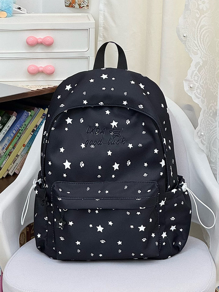Star Patterned School Backpack Kalsten
