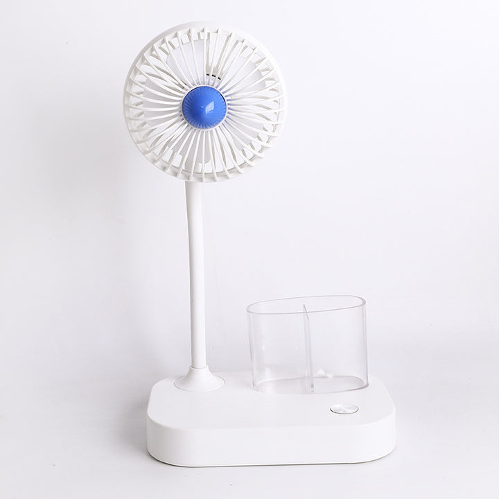 Ladies Portable Table Fan with Integrated Water Sprayer and Ergonomic Design Kalsten