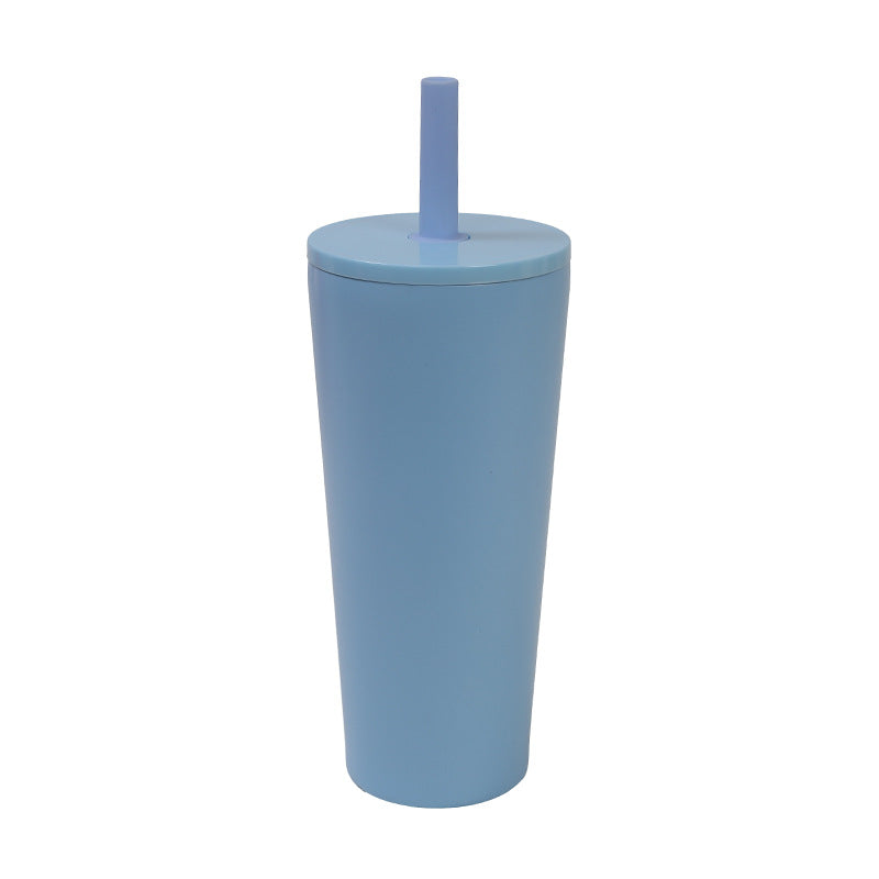 Unisex High-Quality Drinking Cup with Integrated Straw Kalsten