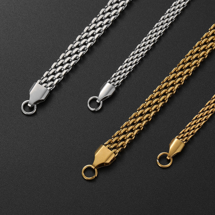 Luxe Interwoven Chain Necklace Kalsten