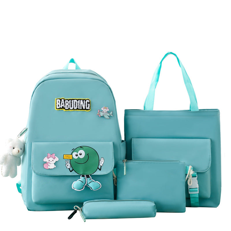Stylish Graphic Backpack Set