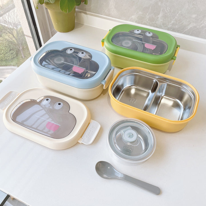 Playful Multi-Compartment Bento Lunch Box