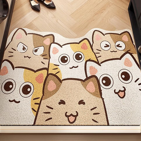 Cat-Themed Entrance Mat Kalsten