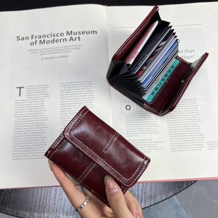 Multi-Compartment RFID-Blocking Card Holder