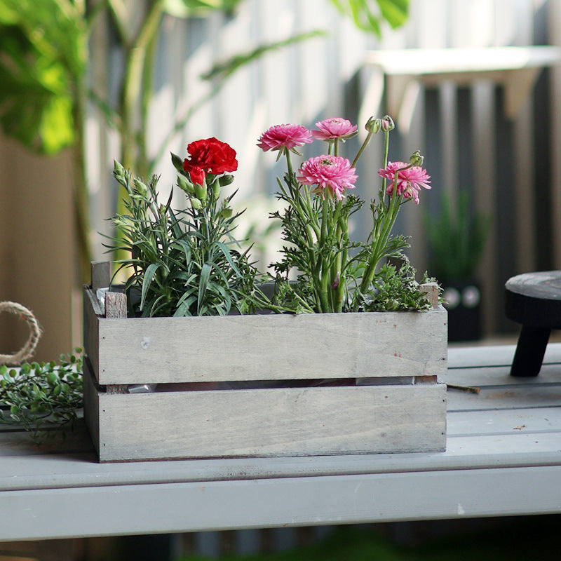 Practical storage box made of wood Kalsten