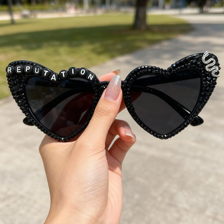 Statement Heart-Shaped Sunglasses Kalsten 1787141240