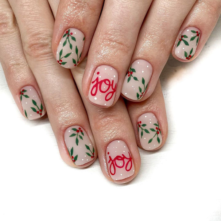 Festive Holiday Nail Art Kit Kalsten
