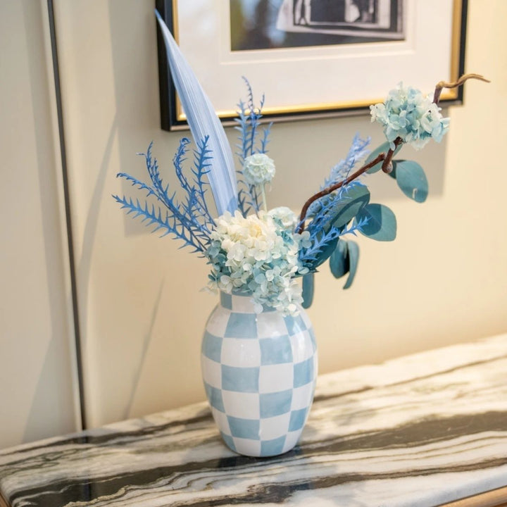 Decorative Floral Arrangement with Handles