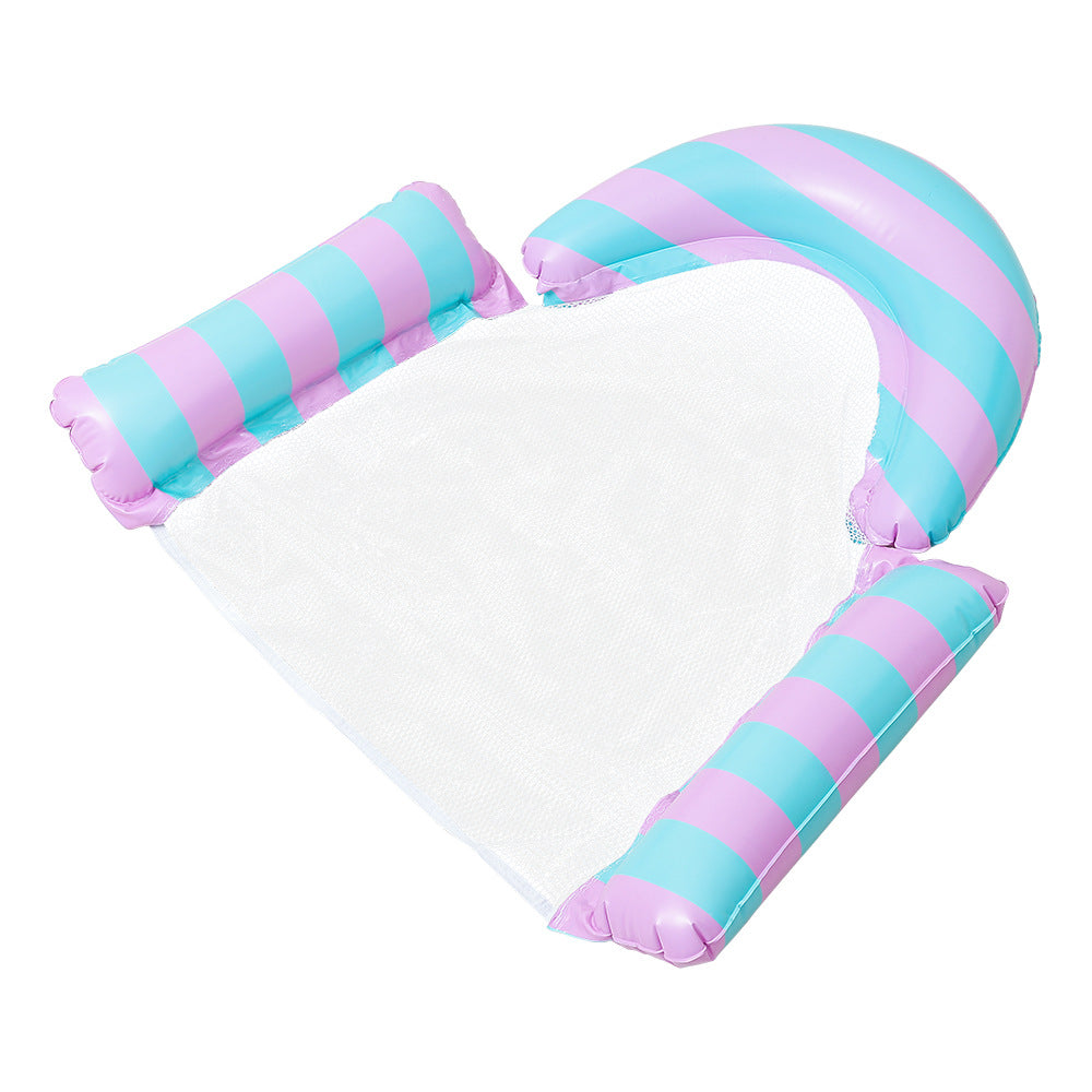 Women Inflatable Water Lounge with Durable Mesh and Safety Edge Kalsten