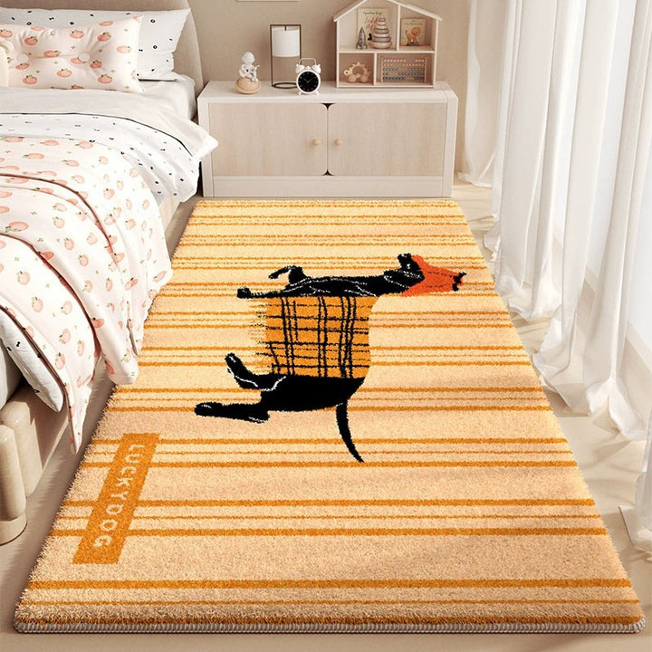 Playful Cartoon-Themed Area Rug