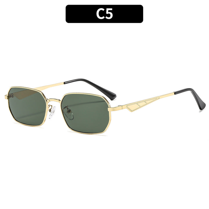 Geometric Shield Sunglasses