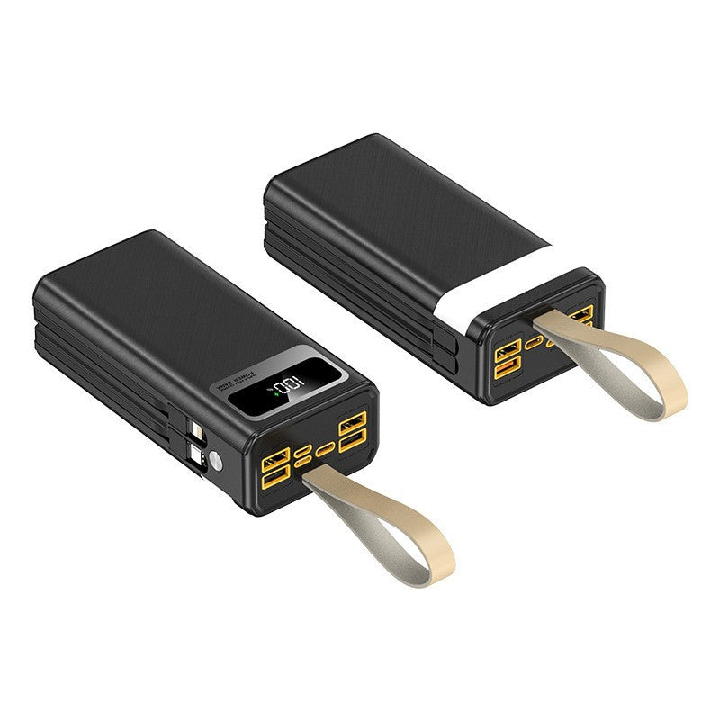 Portable power bank with intelligent LED charging status display and multi-USB ports Kalsten