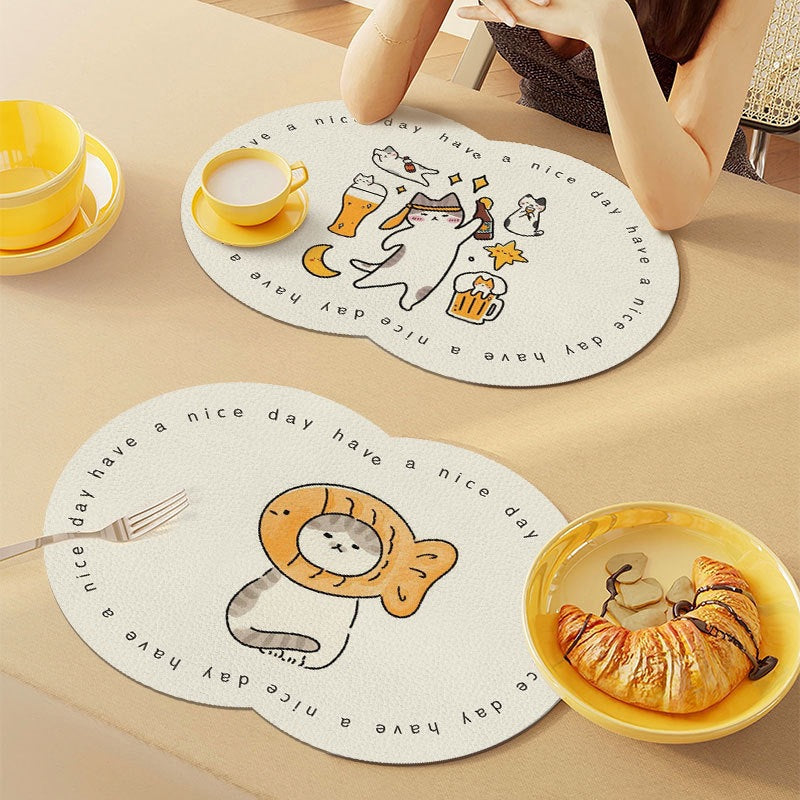 Unisex Cute Cartoon Pet-Themed Mat Kalsten