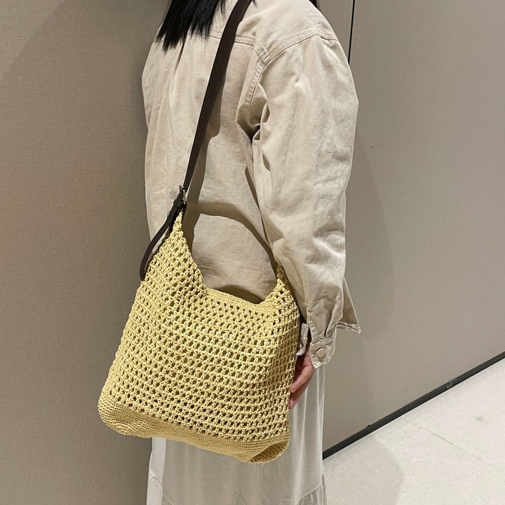 Hand-knotted strap bag Kalsten