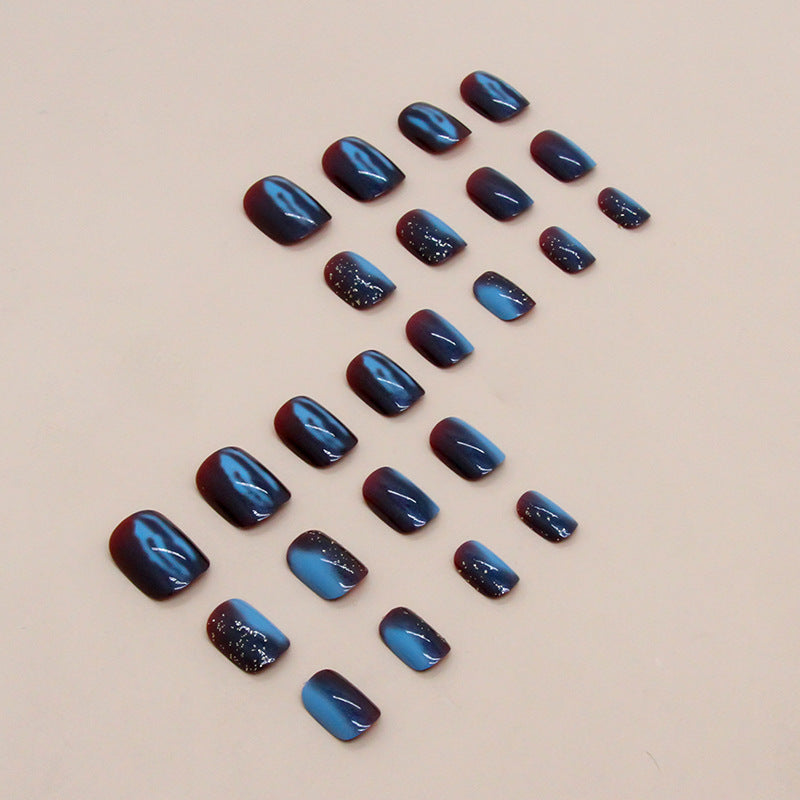 Glossy Gel Nail Extensions Kalsten