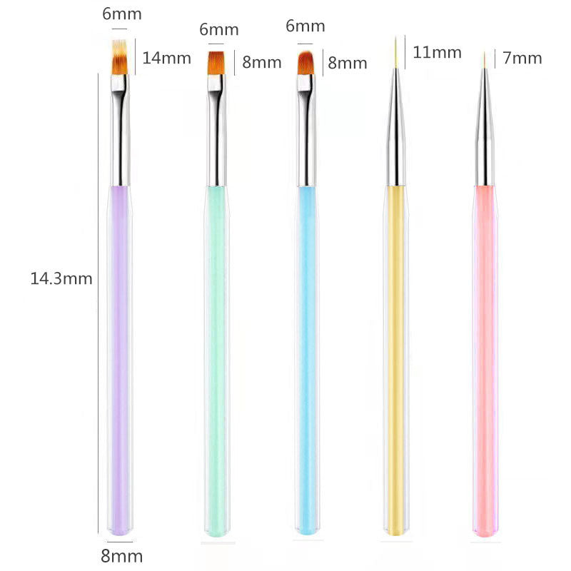 Precision Nail Art Brush Set Kalsten 1787460852