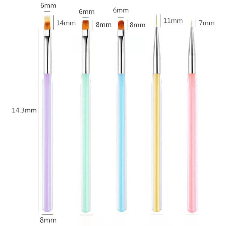 Precision Nail Art Brush Set Kalsten 1787460852