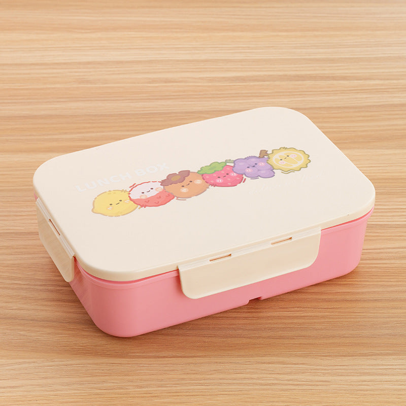 Cute Illustrated Lunch Box Set