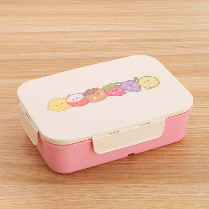 Cute Illustrated Lunch Box Set