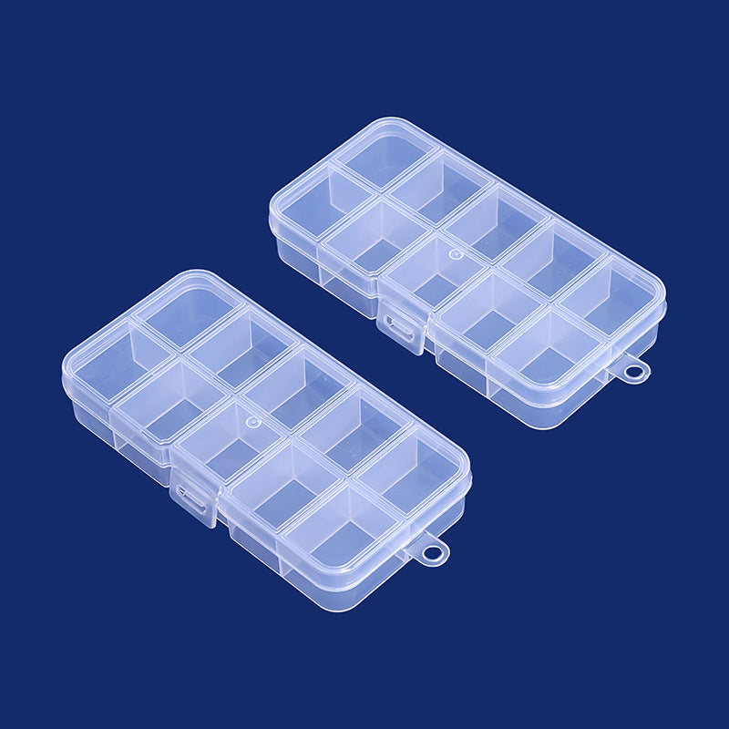 Multi-Division Clear Craft Storage Box Kalsten