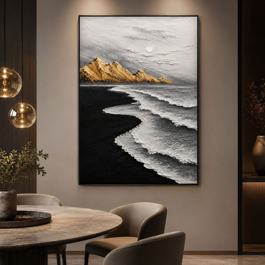 Abstract Seascape Canvas Artwork