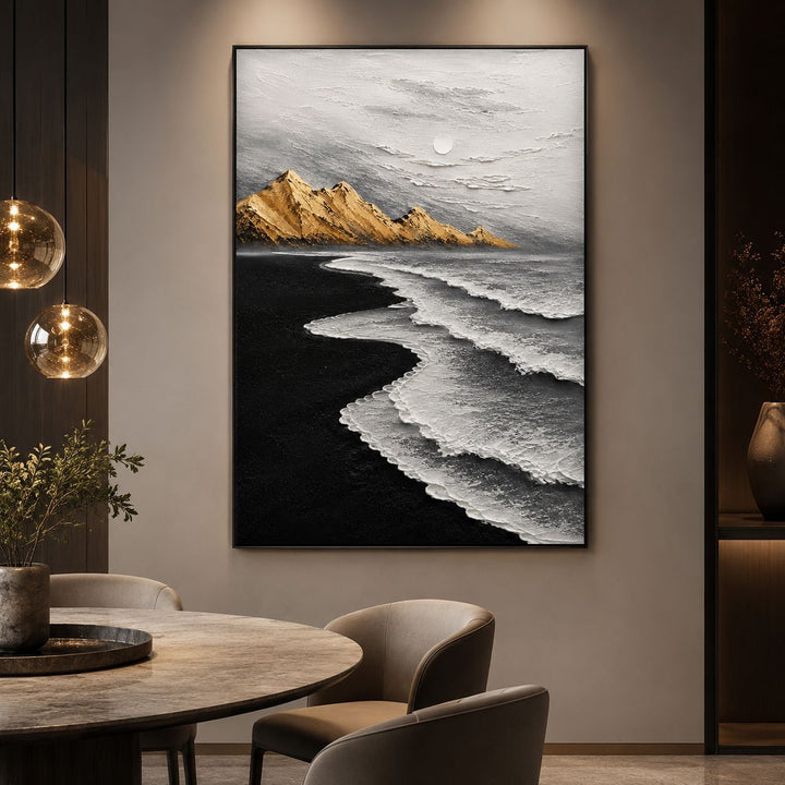 Abstract Seascape Canvas Artwork