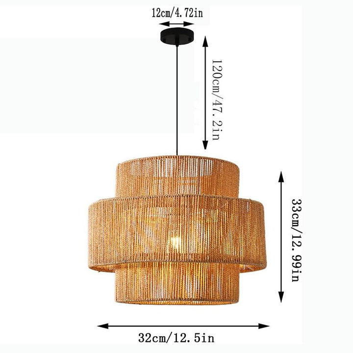 Decorative Rattan Storage Basket Kalsten