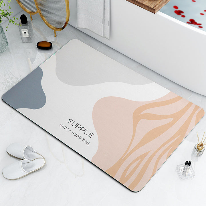 Inspirational Quote Bath Mat