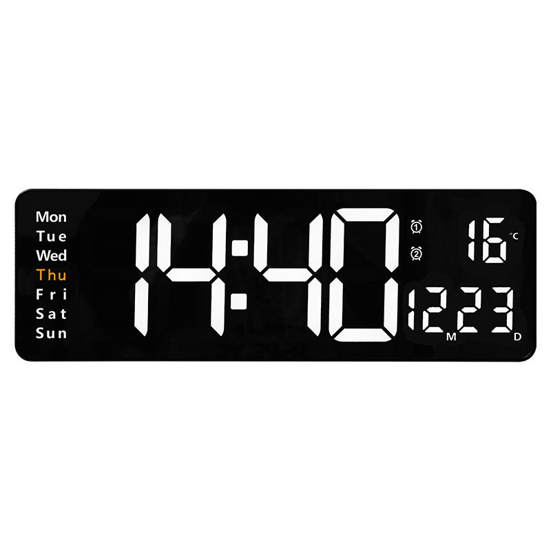 Digital wall clock with multifunctional LED display Kalsten