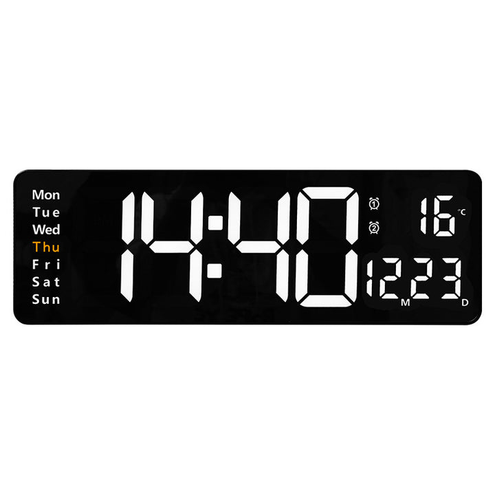 Digital wall clock with multifunctional LED display Kalsten