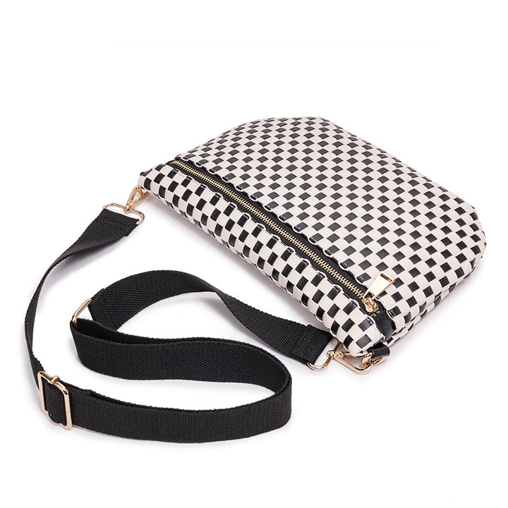 Stylish Woven Crossbody Bag Kalsten