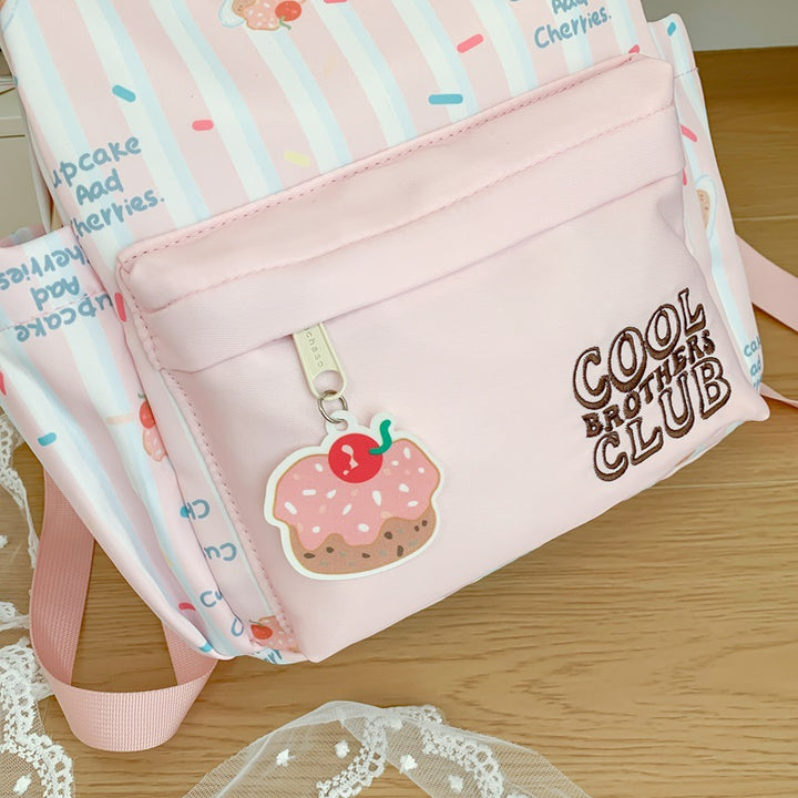 Playful Cupcake-Themed Mini Backpack Kalsten