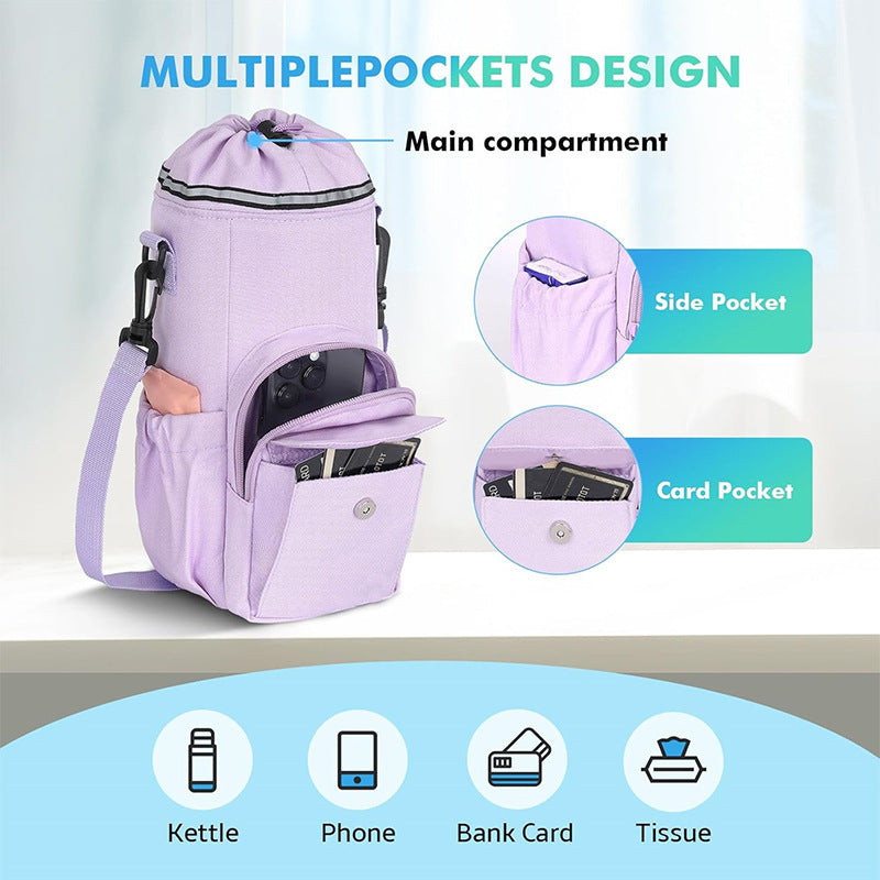 Multifunctional cooler bag with insulated interior compartment Kalsten