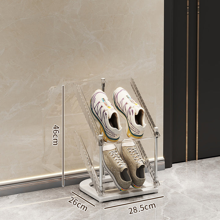 Shoe rack with transparent design Kalsten