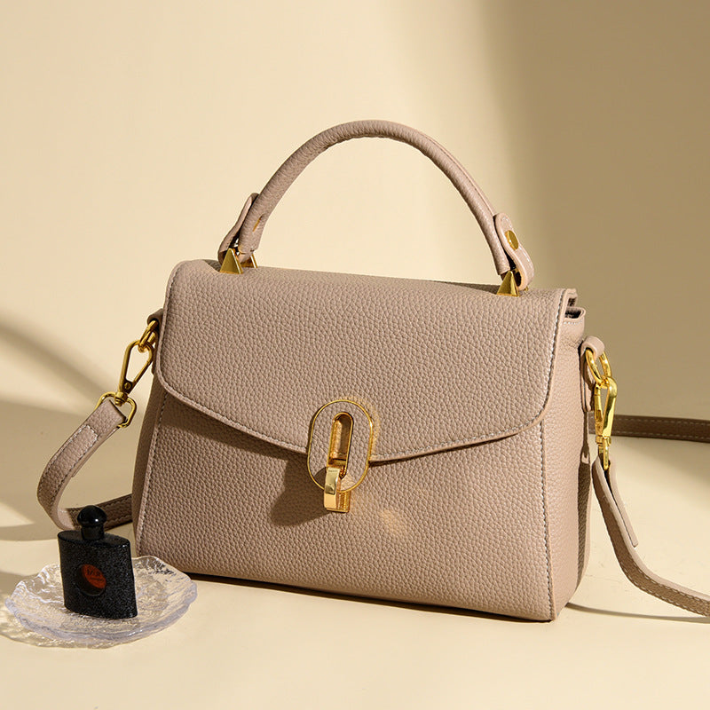 Elegant Structured Top-Handle Handbag Kalsten