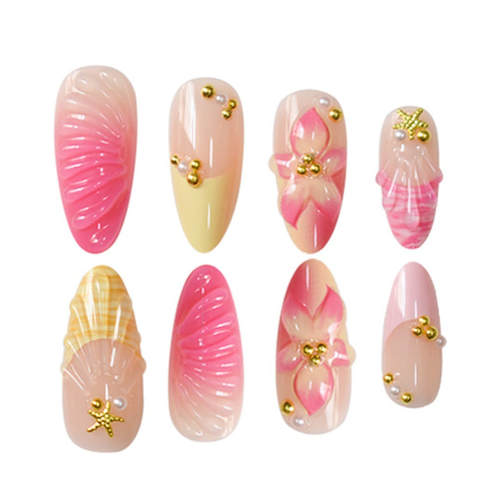 Elegant Floral Nail Art Extensions Kalsten 1787913880