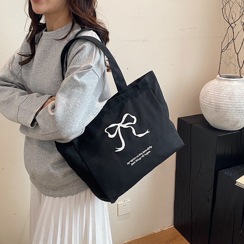 WoStylish Oversized Canvas Tote Bag Kalsten