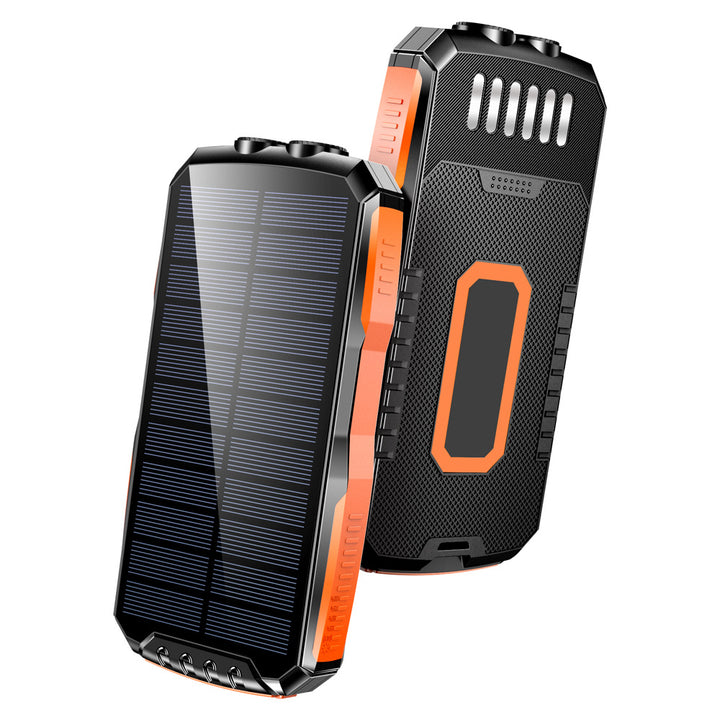 Portable Ultra-Solar Powerbank with Integrated LED Light Kalsten