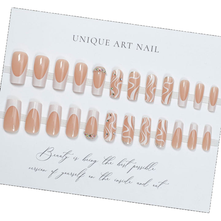 Artistic Gel Nail Tips Set Kalsten