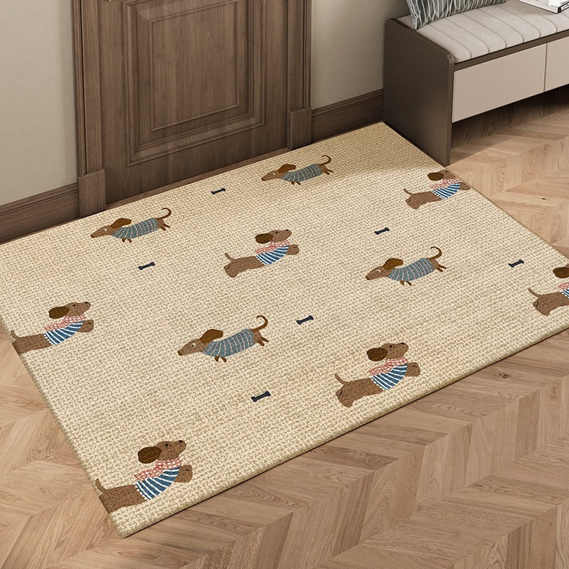Astronaut-Themed Decorative Area Rug Kalsten
