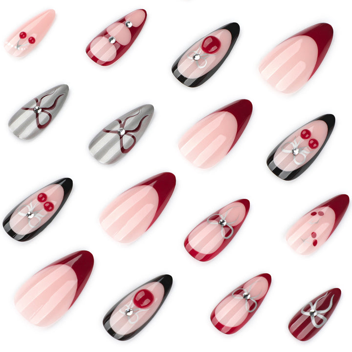 Artistic Nail Extensions with Unique 3D Designs Kalsten