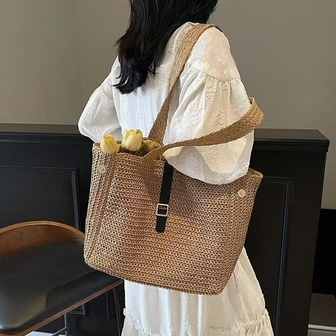Handmade summer beach bag with durable fabric Kalsten