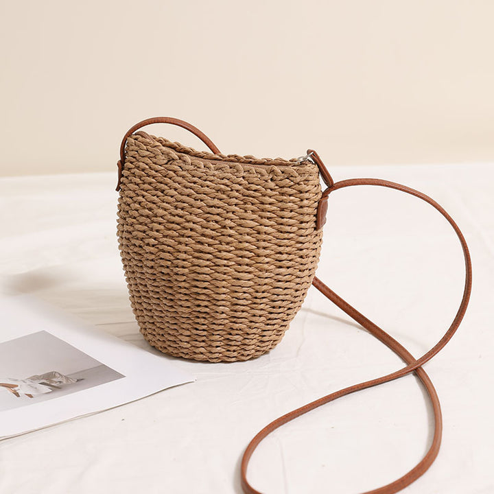 Handcrafted Shoulder Bag Made From Natural Material Kalsten
